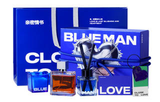 BLUE MAN Intimate Love Letter Fragrance Box Men's Light Perfume Set Eau De Toilette Woody