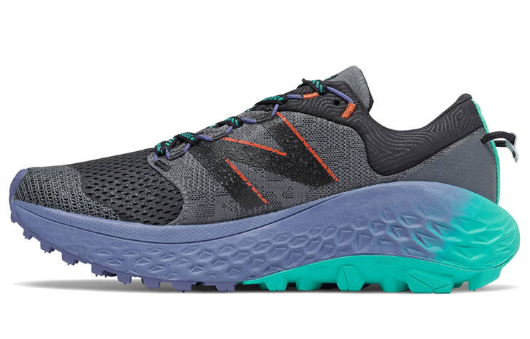 New Balance New Balance NB Fresh Foam More Trail V1 Cushioning Breathable Coverage Low top Running Shoes Women's Black Blue