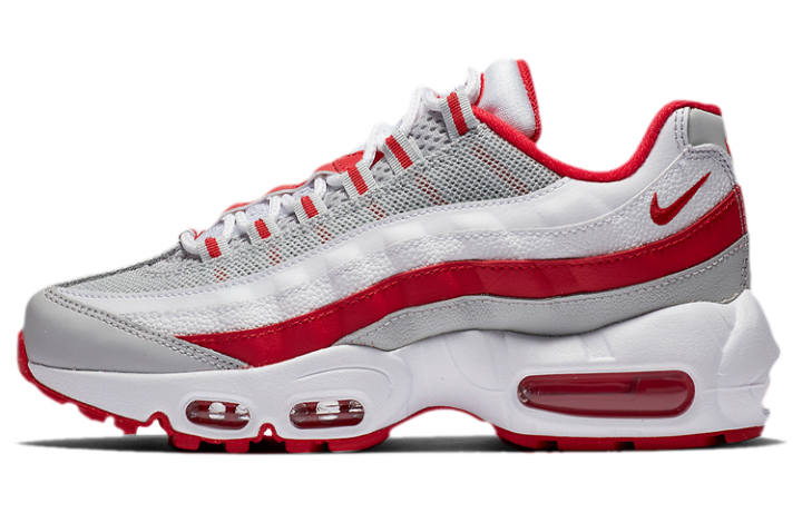 Nike Nike Air Max 95 Recraft Grey Fog Hyper Red GS