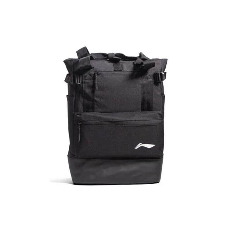 Li-Ning Li Ning Badminton Collection Fabric Sports Backpack Unisex Black