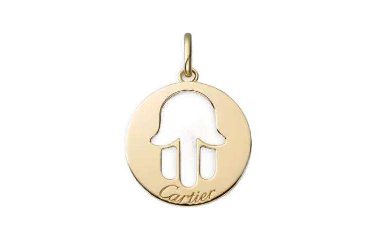 CARTIER Symbol 18K Gold Pendants Unisex Gold