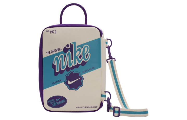 Nike Nike Fabric Shoe Box Bag, Handbag Small Unisex Ecru
