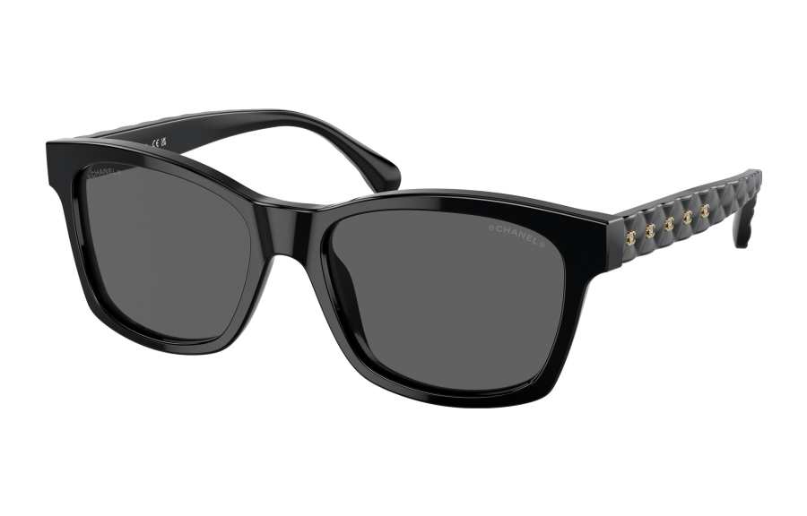 CHANEL CHANEL Square Sunglasses Women's Black