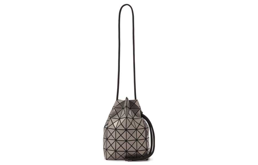 ISSEY MIYAKE Wring Gloss Drawstring Closure Shoulder Bag, Crossbody Bag Women's Bronze