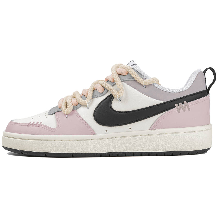 Nike Nike Court Borough 2 Low top Skateboard Shoes GS White Pink