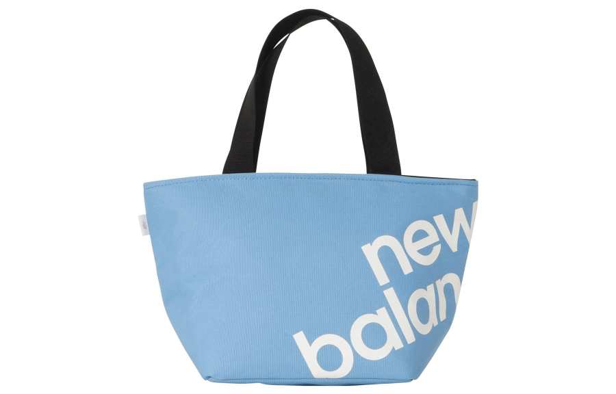 New Balance New Balance Polyester Tote Bag, Shopping Bag, Handbag Regular Unisex Blue