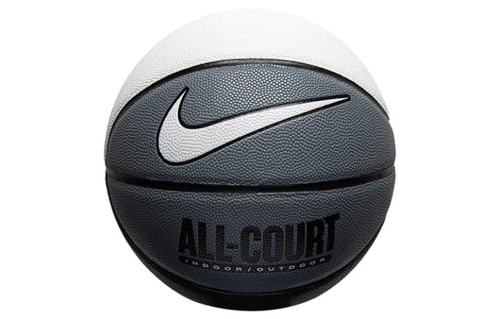 Nike Nike Rubber Basketball Black White Gray Size 7 Training Unisex