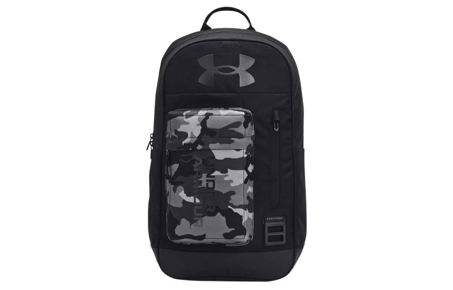 Under Armour Under Armour Under Armour Polyester Backpack Regular Unisex Black Camouflage