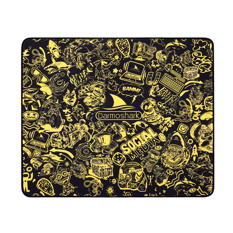DARMOSHARK Mouse Pads Esports Gaming, Precision Overlock, Natural Rubber, Bottom Slip Resistant PAD 3