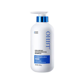 OHBT Hyaluronic Acid Nourishing Shampoo Hydrating Hair Care Moisturizing Volumizing And Fluffing Up Cleaning Soap Scent