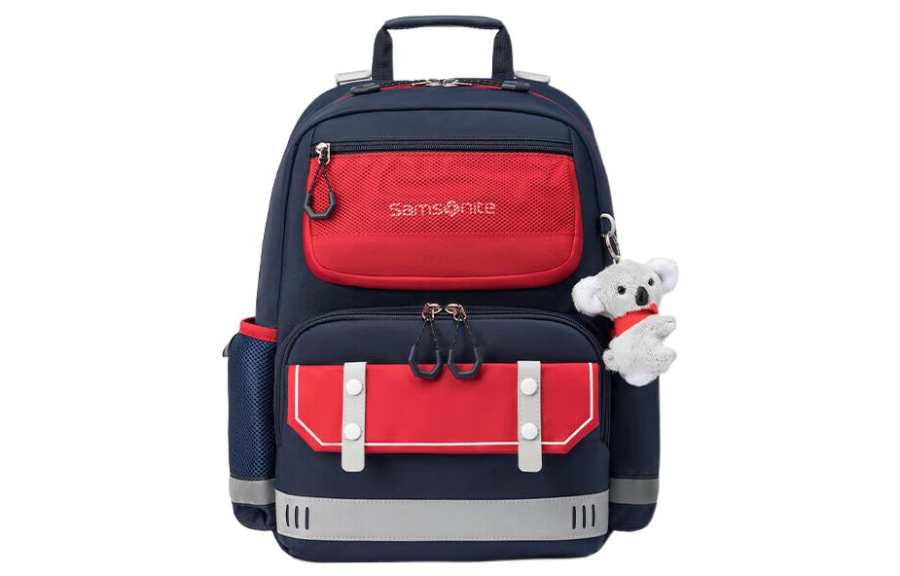 Samsonite SAMSONITE Fabric Backpack Large Kids' Blue Red
