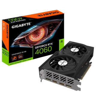 GIGABYTE RTX4060 8GB GDDR6 2640MHzReferencecard 2460MHz Desktop Computers Gaming Dedicated RTX 4060 Small Sculpture