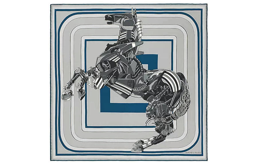 HERMES HERMES Scarves Unisex Multicolor