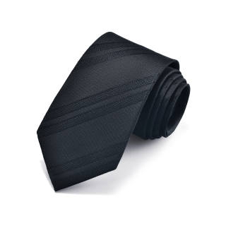 HLA Mulberry Silk Polyester Ties Men's