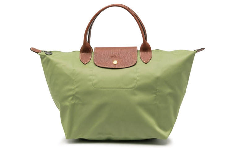 LONGCHAMP LONGCHAMP Le Pliage Polyamide Dumpling Bag Handbag Medium Women's Green