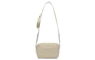 LI-NING 1990 LI NING 1990 Fabric With Leather Coin Purse, Shoulder Bag, Crossbody Bag Regular Unisex Almond Khaki