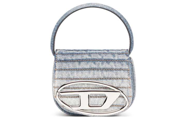 DIESEL DIESEL 1DR Xs Leather Crossbody Bag