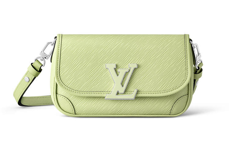 LOUIS VUITTON Epi Grain Cow Leather Crossbody Bag, Shoulder Bag Women's Green