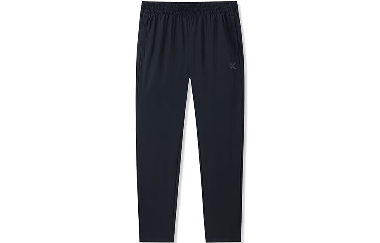 ANTA Basketball Collection Casual Pants Men's Black Moderate Straight Fit Pants
