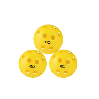 WEISHIDUN Weston Pickleball Professional Match Indoor Shaped Ball 26 Hole Sports Style Equipment Modified Mixed Material Unisex