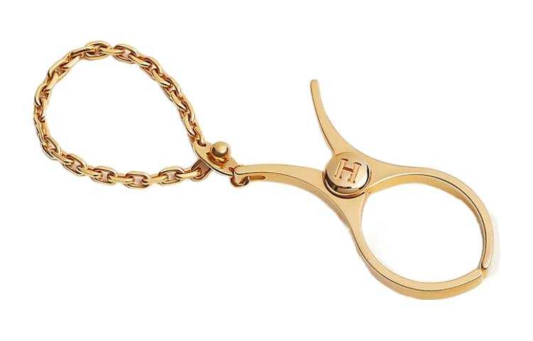 HERMES HERMES Filou Accessories Unisex Gold