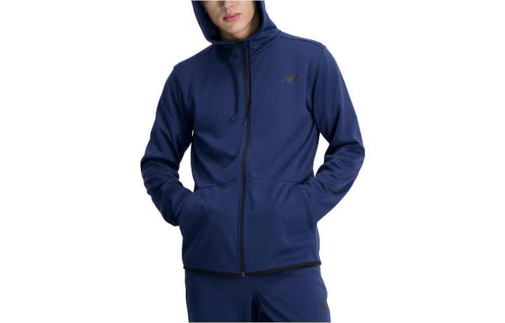 New Balance New Balance Jackets Men's Blue Hooded Moderate Other