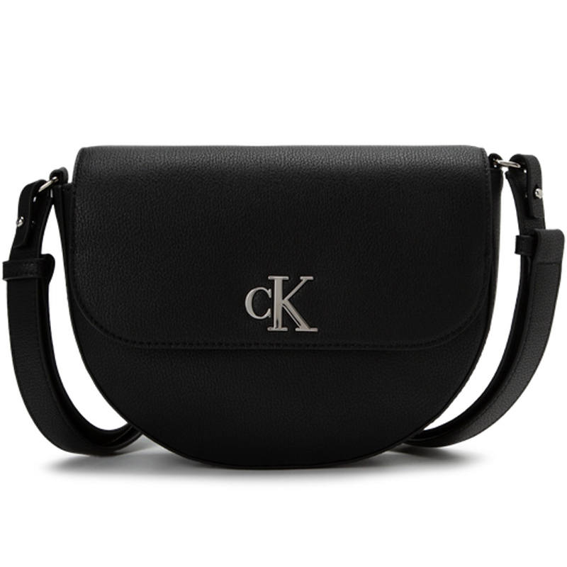 CALVIN KLEIN Synthetic Material Shoulder Bag Regular Women's Space Black