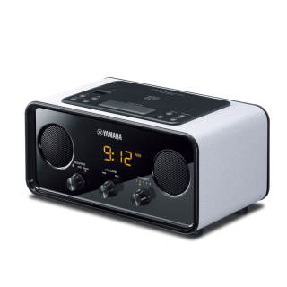 YAMAHA Speakers YAX 720 3.5mm Audio Jack With USB Bluetooth Connection Smart Alarm, Mini Headboard Speaker