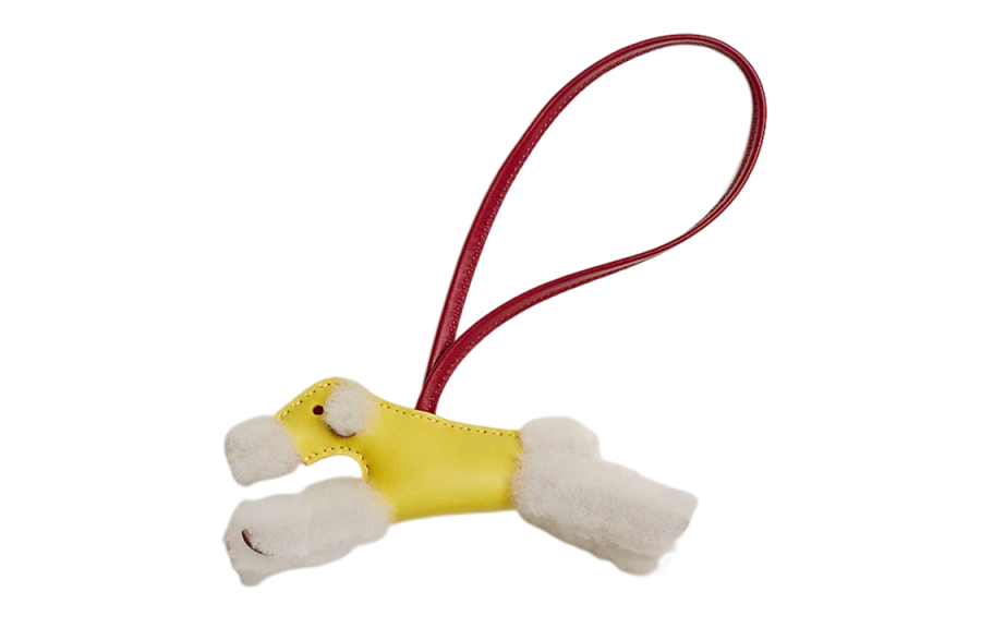 HERMES HERMES Budy Pendants Unisex Yellow
