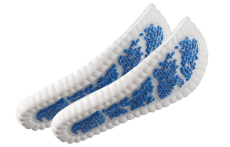 XNKW Insoles Unisex Blue/Orange
