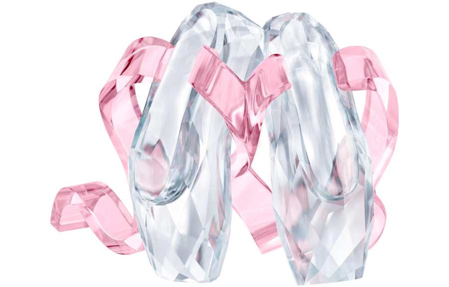 Swarovski Faux Crystal Ornaments Pink