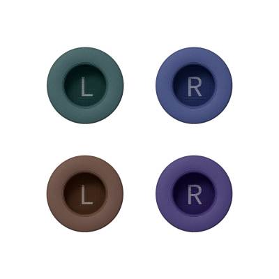 MONIXIBI Replaceable Design Earbud Cases Rainbow Earring Set