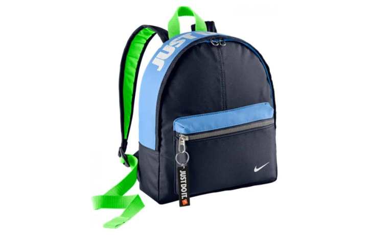 Nike Nike Polyester Backpack Regular Men's Blue/Black