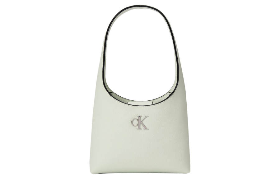 CALVIN KLEIN Synthetic Material Shoulder Bag, Handbag, Shoulder Bag Women's Verdant Chrysanthemum Green