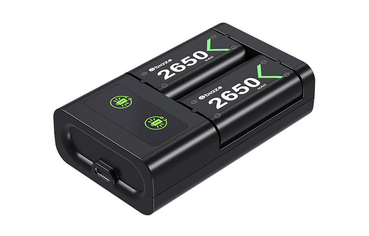 BIAZE Compatibility Xbox Controller, Lithium Ion Battery Set Battery Chargers Yz56