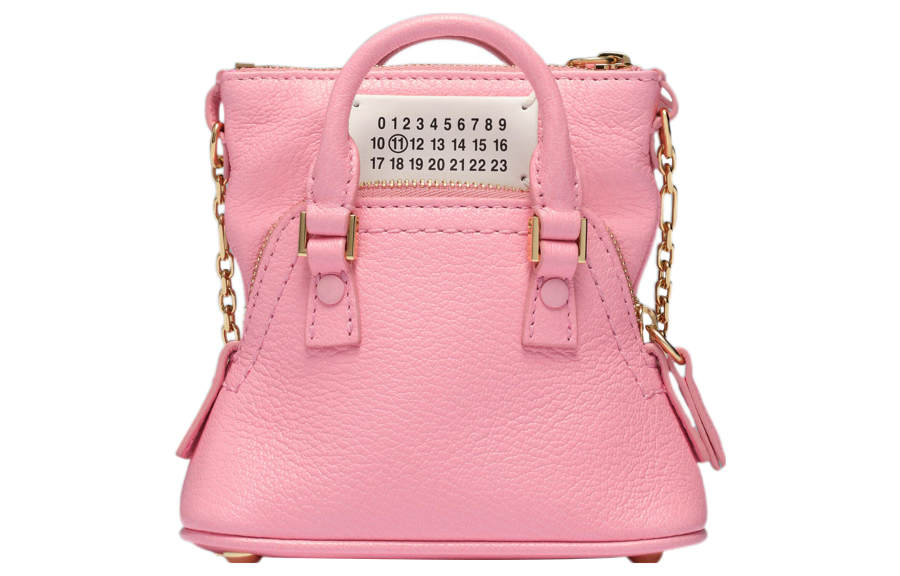 Maison Margiela 5AC Goatskin Portable Crossbody Bag, Shoulder Bag Women's Pink