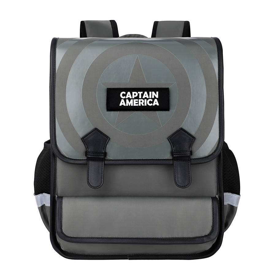 Disney Disney Marvel Collaboration Polyester Backpack For Kids Large Kids' Gray/Brown