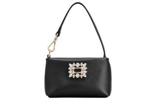 Roger Vivier Rv Nightlily Buckle Embellished Shouder Bag