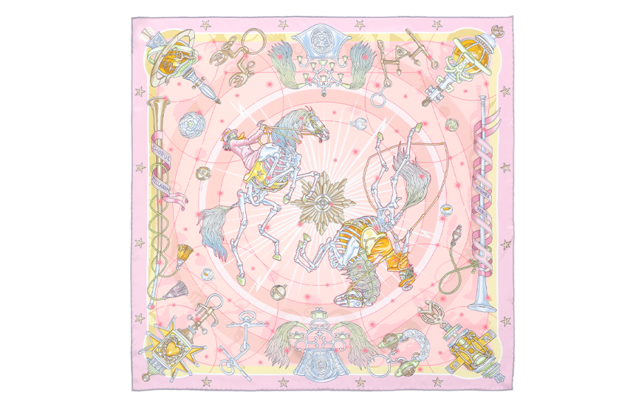 HERMES HERMES Starlight Chorus Scarves Women's