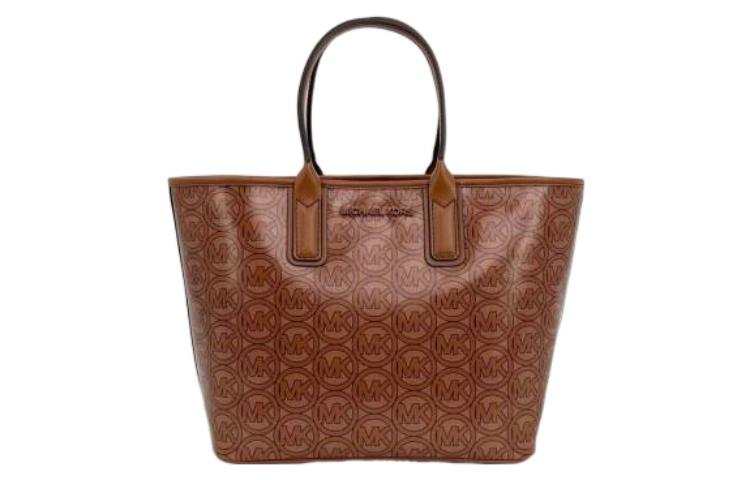 MICHAEL KORS Artificial Leather Tote Bag, Shopping Bag, Handbag Small Women's Caramel