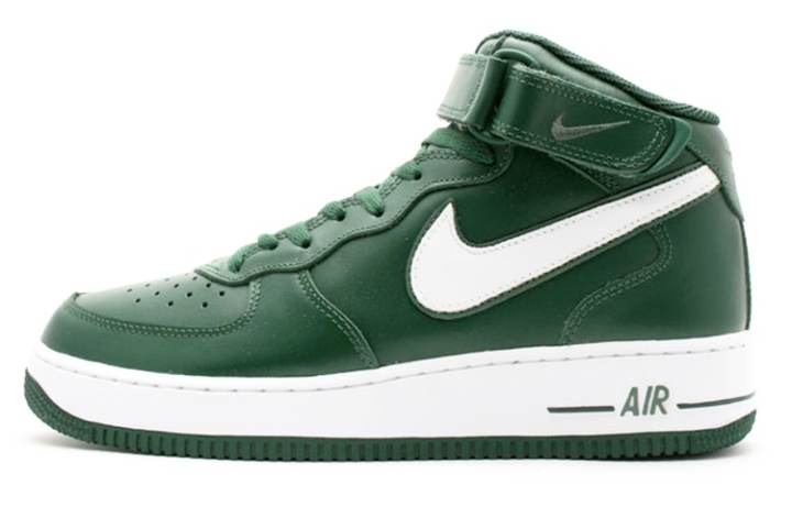 Nike Nike Air Force 1 Mid Black Forest Green
