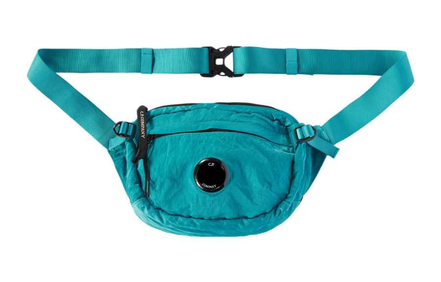 C.P.Company Nylon Shoulder Bag, Crossbody Bag Regular Men's Blue
