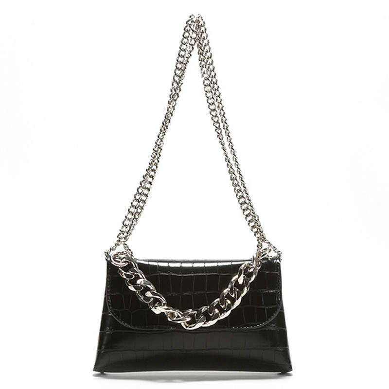 NOMK Pu Tote Bag, Shopping Bag, Biker Bag, Envelope, Underarm, Small Square Bag, Handbag, Shoulder Bag Women's Black