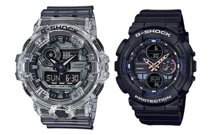 CASIO CASIO Unisex Liquid Crystal/Analog Dual Display Series 53.4mm Black Watch