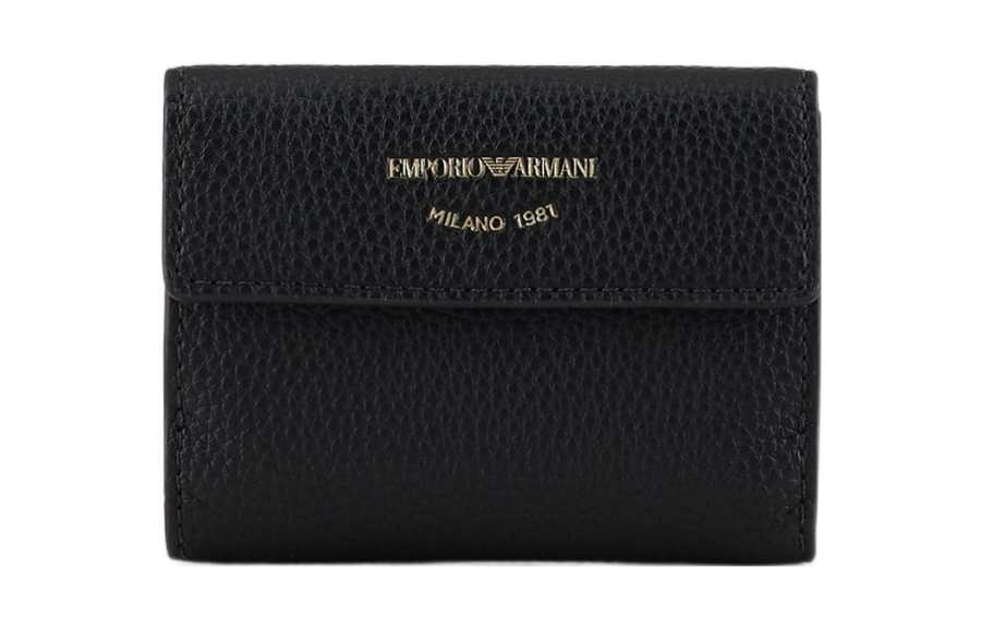 EMPORIO ARMANI Polyester Wallet Women's Black