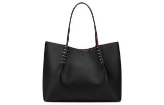Christian Louboutin CL LUBOTING Calfskin Handbag Large Women's Black