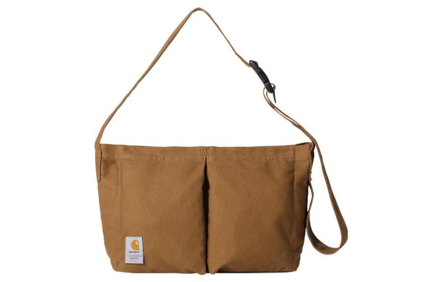 Carhartt WIP Ramidus Collaboration Cotton Crossbody Bag, Shoulder Bag Men's Brown