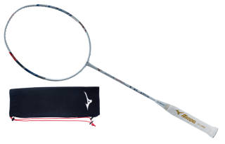 Mizuno Badminton Rackets Control Type All around Defense Professional 3UG5 White Red
