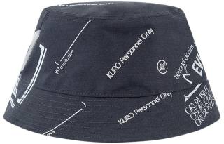 EVISU Bucket Hats Unisex Dark Gray