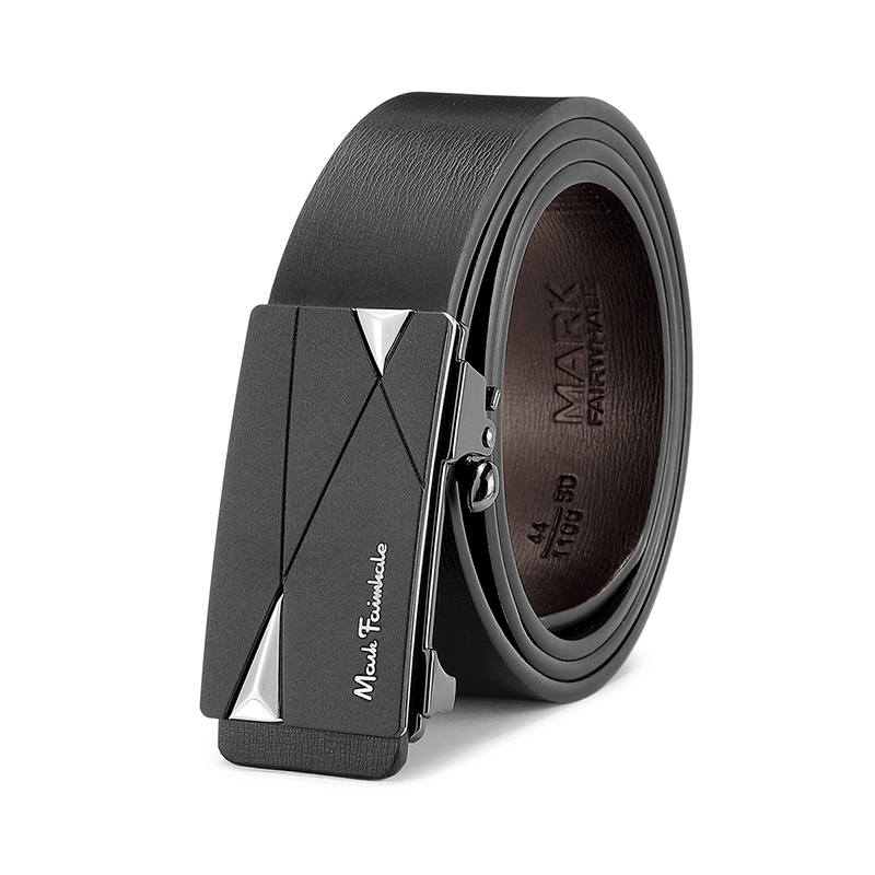 FAIRWHALE FAIRWHALE Cow Leather, Split Cow Leather Belts Men's Width 3.4CM